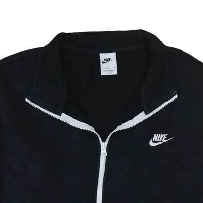Mens UK Size XL Nike Black 1/2 Zip Sweatshirt