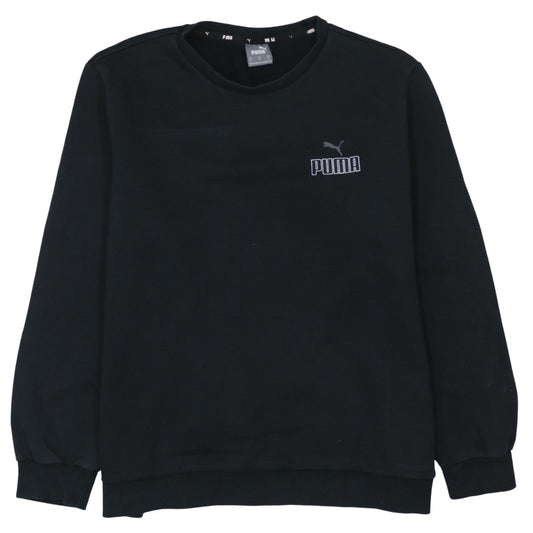 Mens UK Size XL PUMA Black Pullover Sweatshirt