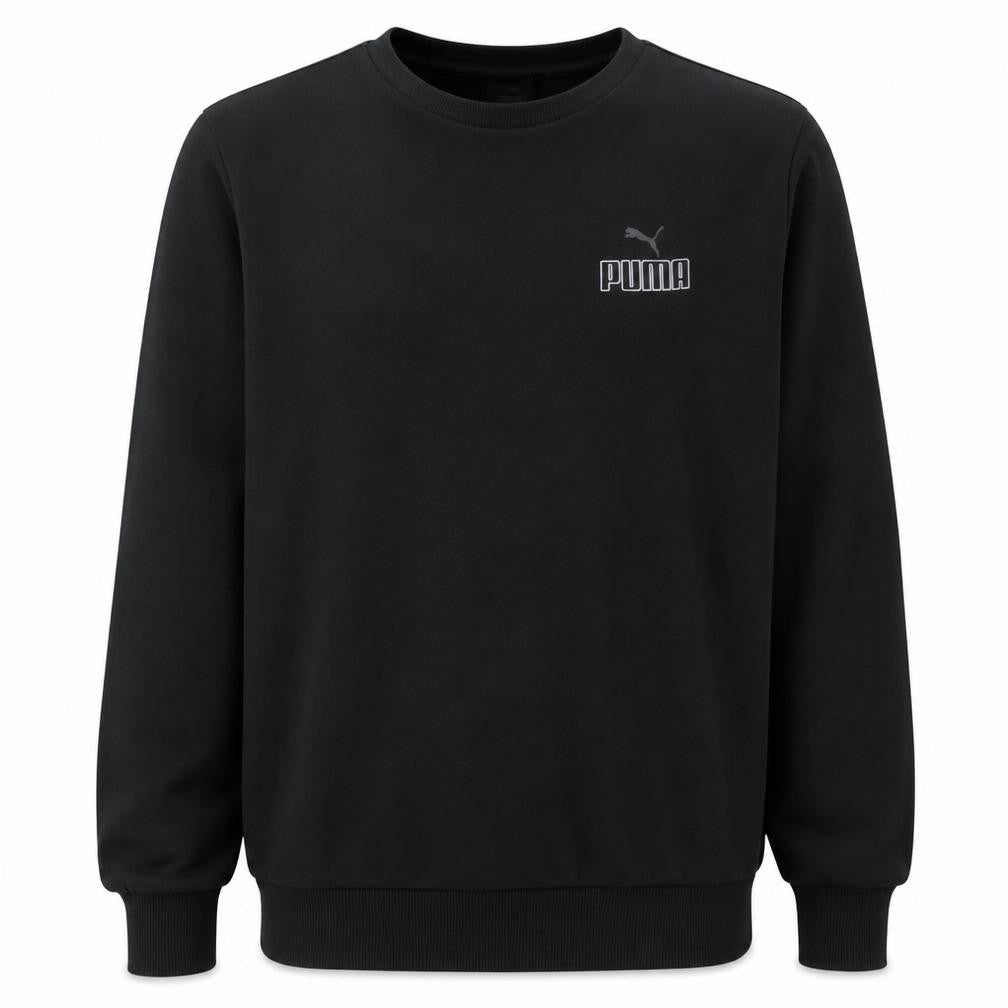 Mens UK Size XL PUMA Black Pullover Sweatshirt