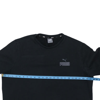 Mens UK Size XL PUMA Black Pullover Sweatshirt