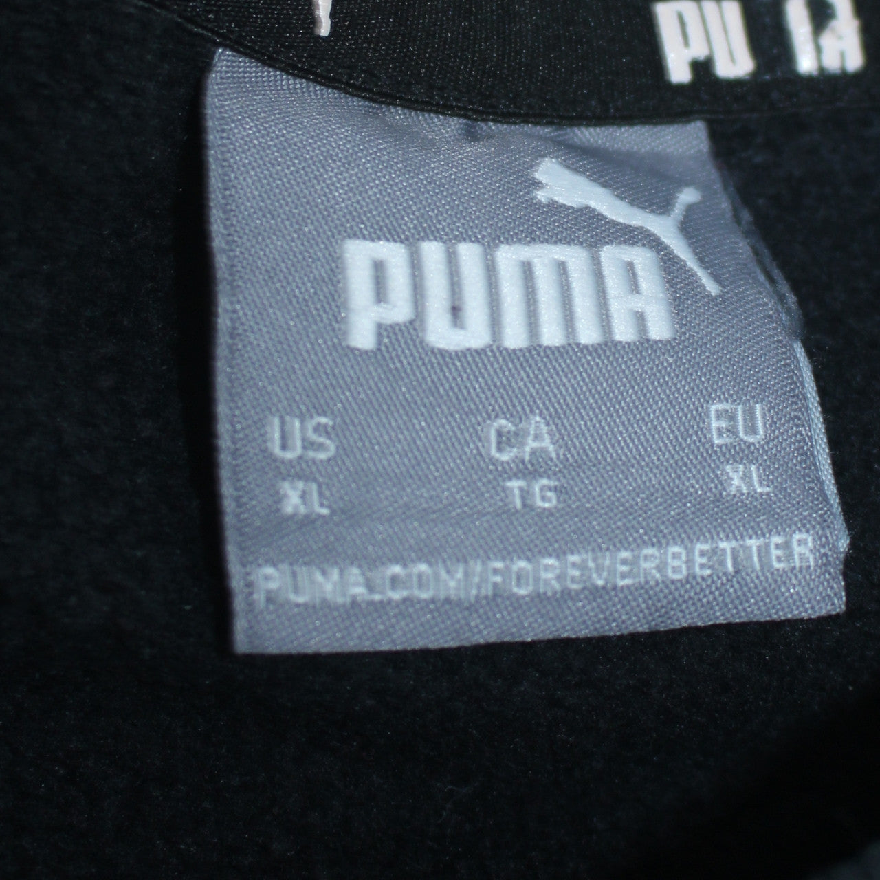 Mens UK Size XL PUMA Black Pullover Sweatshirt