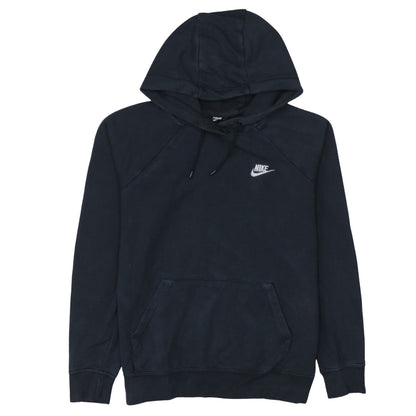 Womens UK Size M Nike Black Pullover Hoodie