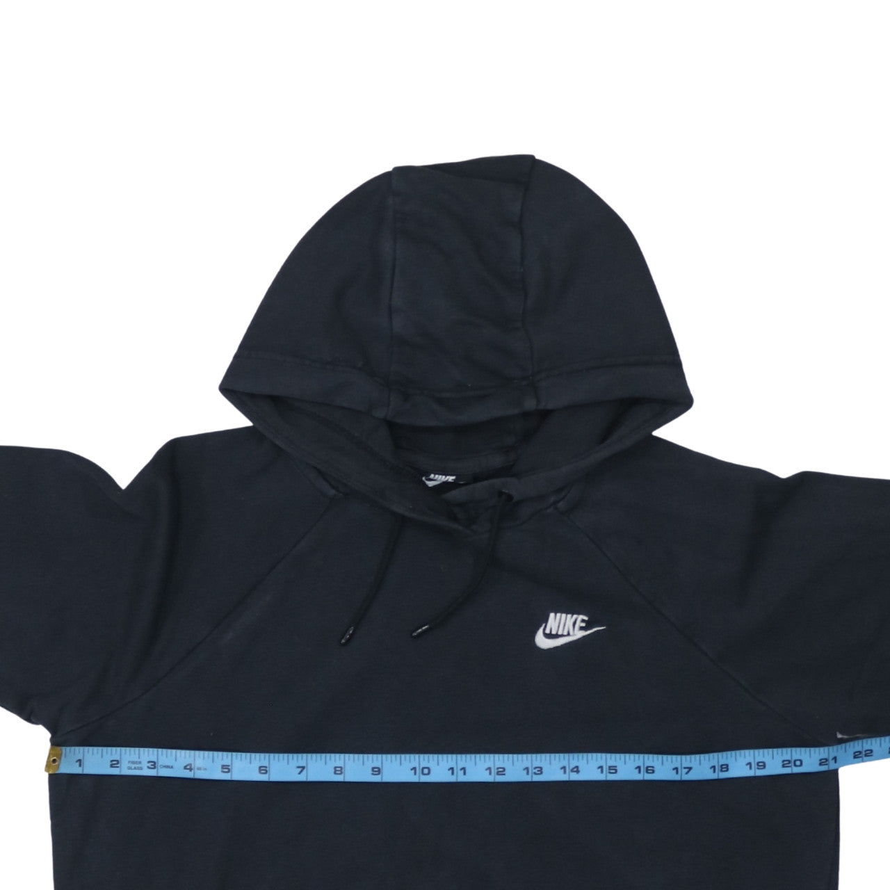 Womens UK Size M Nike Black Pullover Hoodie
