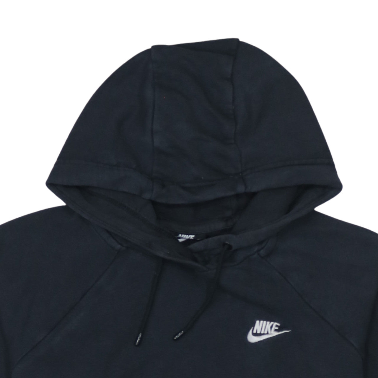 Womens UK Size M Nike Black Pullover Hoodie