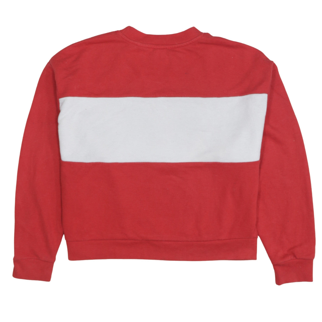Womens UK Size S Levi's Red Pullover Sweatshirt