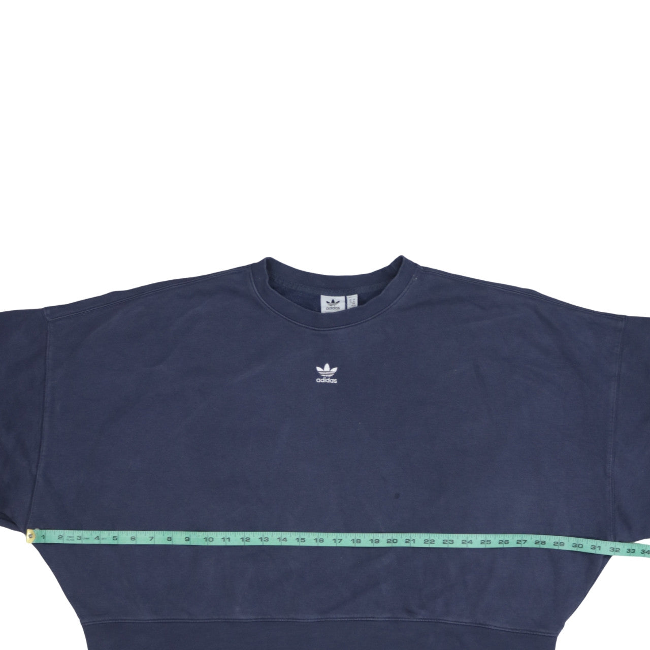 Womens UK Size 22 adidas Blue Pullover Sweatshirt