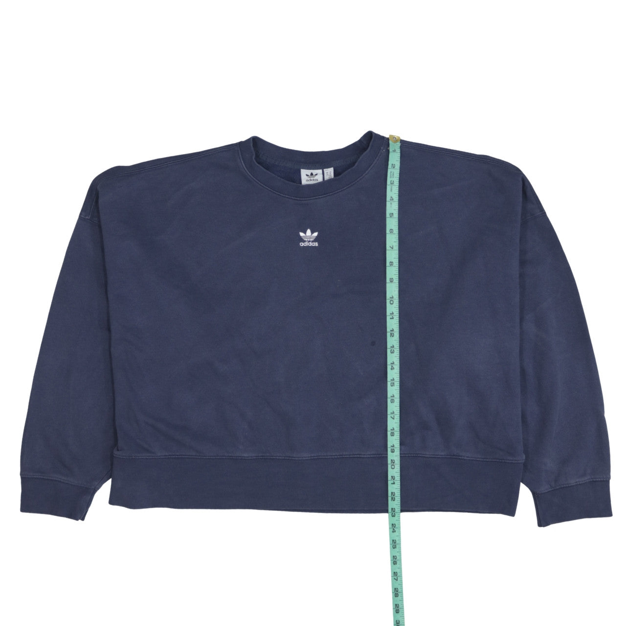 Womens UK Size 22 adidas Blue Pullover Sweatshirt