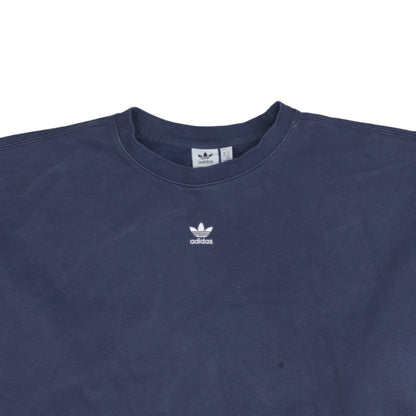 Womens UK Size 22 adidas Blue Pullover Sweatshirt