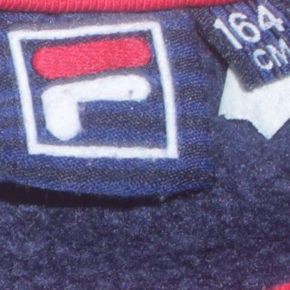 Boys UK Size 164 FILA Blue Pullover Sweatshirt