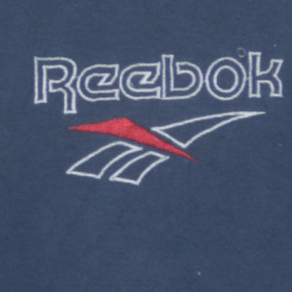 Womens UK Size L Reebok Blue Pullover Sweatshirt