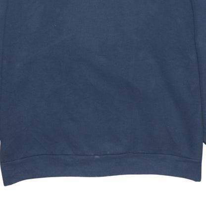 Womens UK Size L Reebok Blue Pullover Sweatshirt