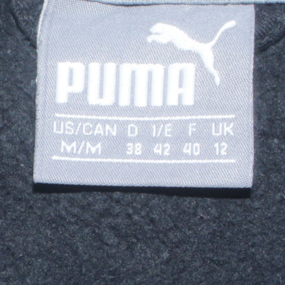 Womens UK Size 12 PUMA Black Full Zip Hoodie