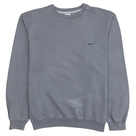 Mens UK Size 2XL Nike Grey Pullover Sweatshirt