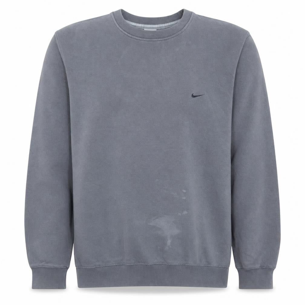 Mens UK Size 2XL Nike Grey Pullover Sweatshirt