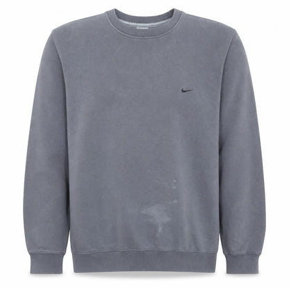 Mens UK Size 2XL Nike Grey Pullover Sweatshirt