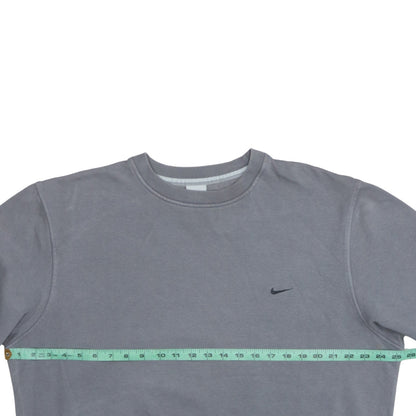 Mens UK Size 2XL Nike Grey Pullover Sweatshirt