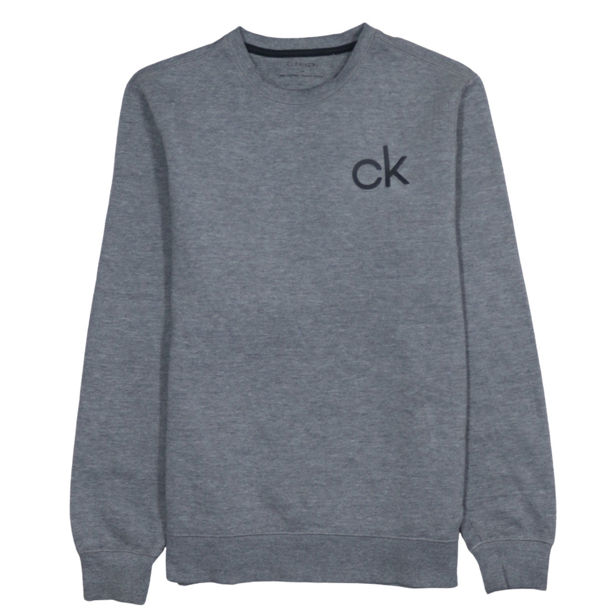 Mens UK Size S Calvin Klein Grey Pullover Sweatshirt