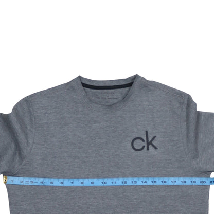 Mens UK Size S Calvin Klein Grey Pullover Sweatshirt