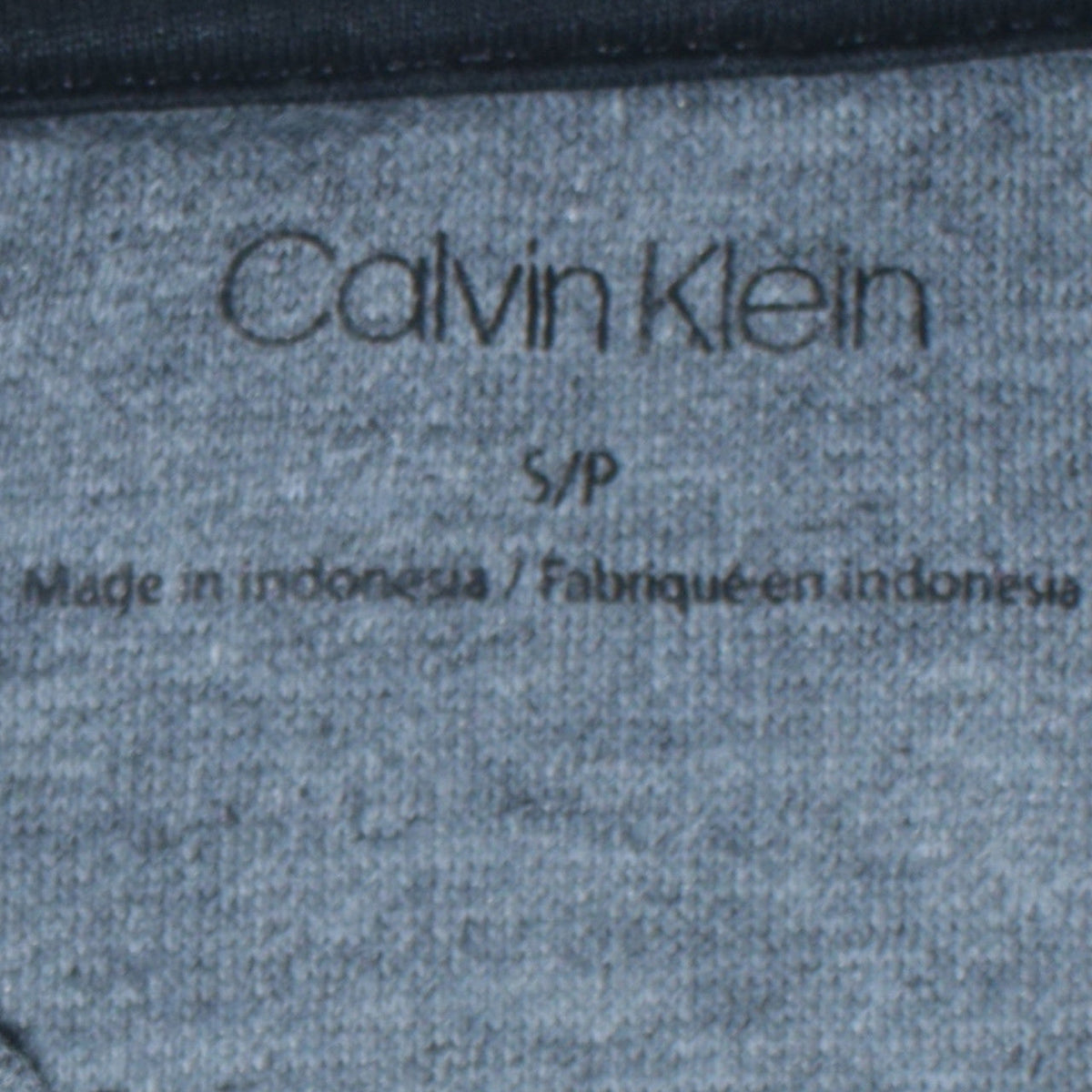 Mens UK Size S Calvin Klein Grey Pullover Sweatshirt