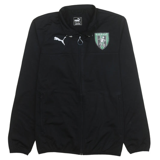 Mens UK Size S PUMA Black Full Zip Sweatshirt