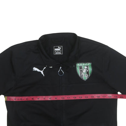 Mens UK Size S PUMA Black Full Zip Sweatshirt