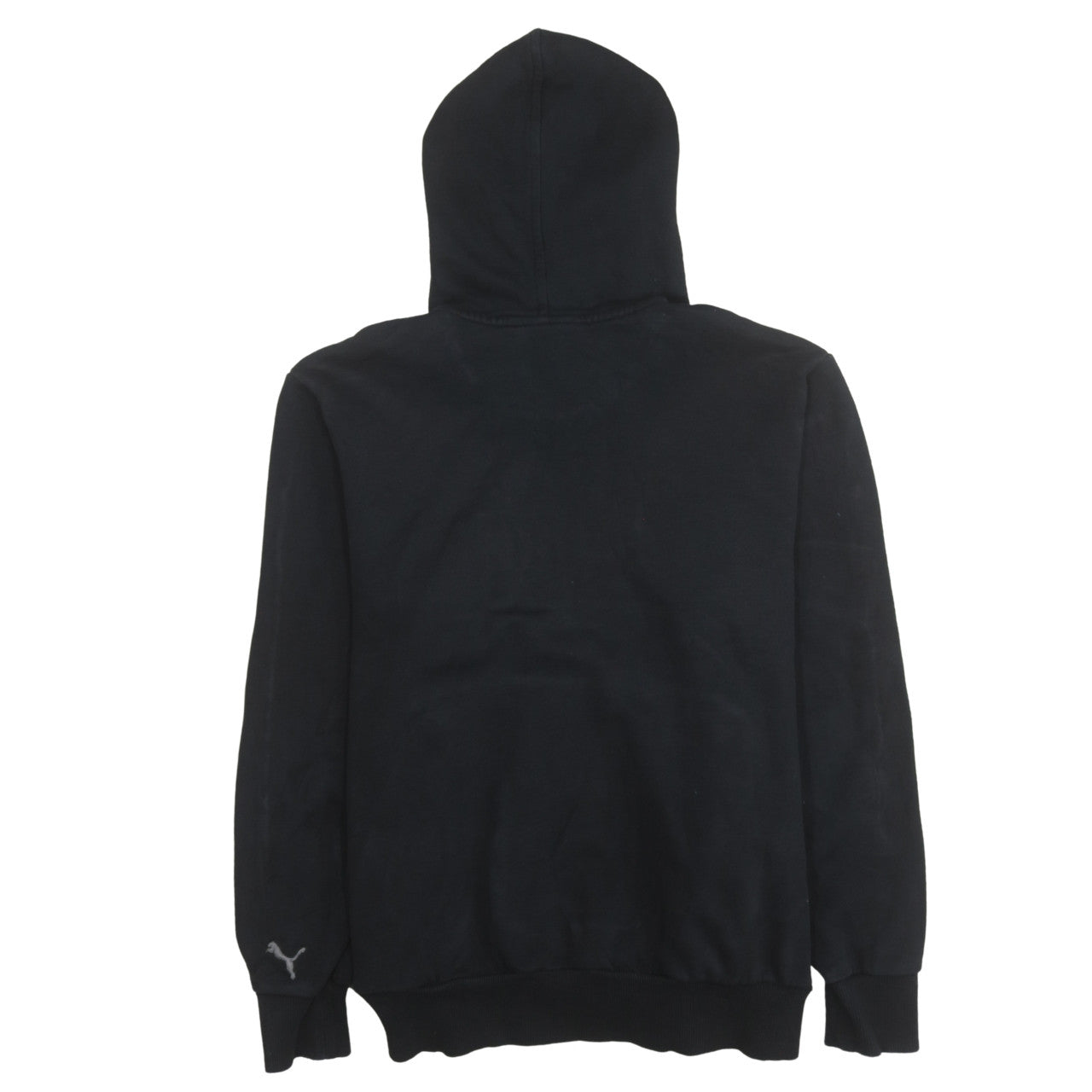 Mens UK Size M PUMA Black Pullover Hoodie