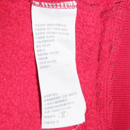 Mens UK Size M Hollister Red Pullover Hoodie