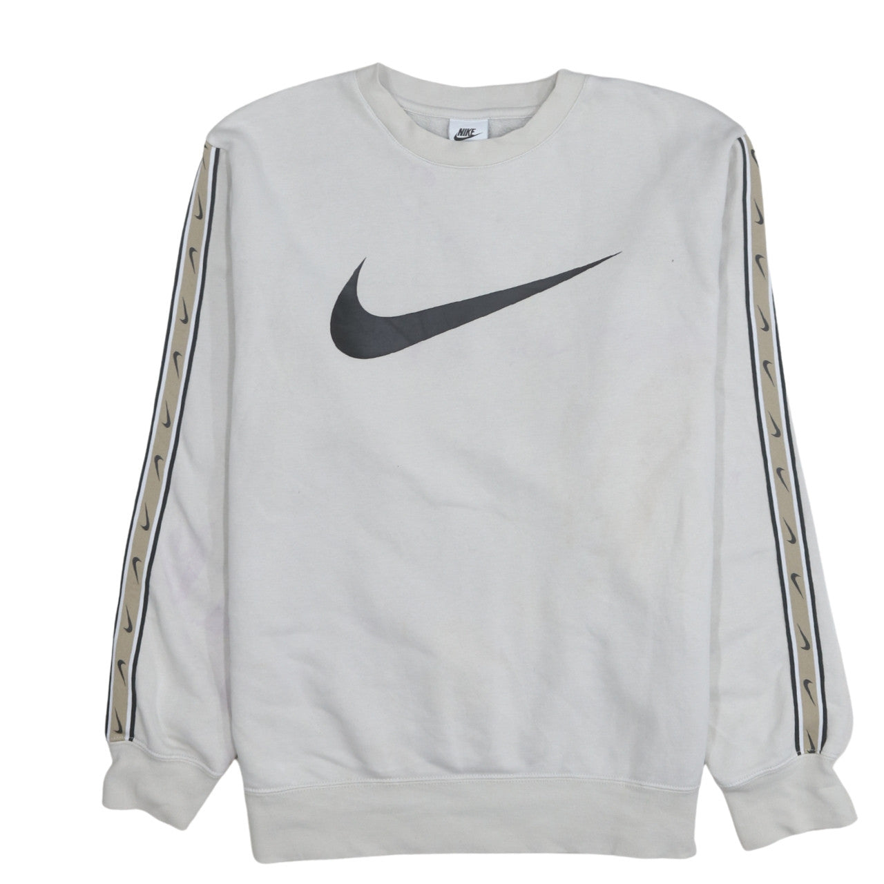 Mens UK Size S Nike White Pullover Sweatshirt