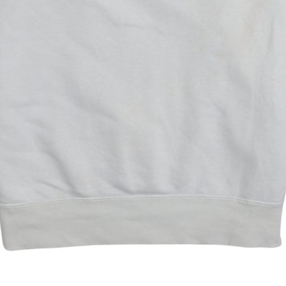 Mens UK Size S Nike White Pullover Sweatshirt
