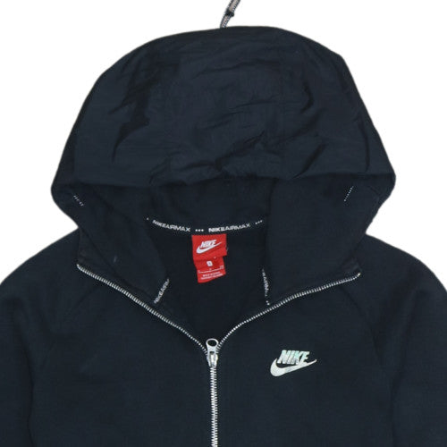 Mens UK Size S Nike Black Full Zip Hoodie