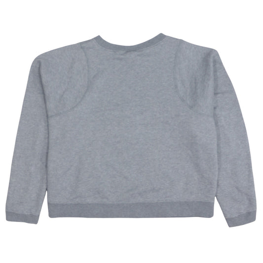 Womens UK Size L Nike Grey Pullover Sweatshirt