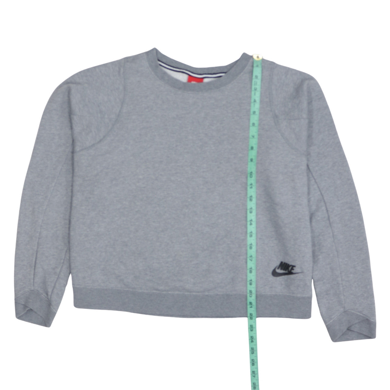 Womens UK Size L Nike Grey Pullover Sweatshirt