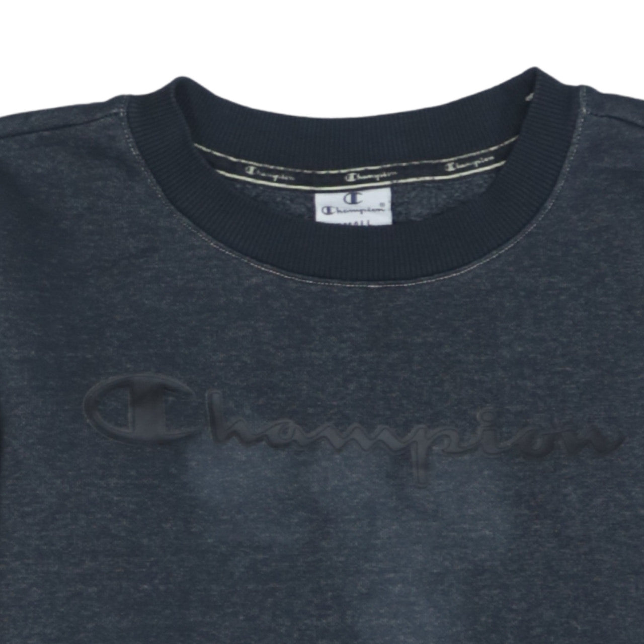 Womens UK Size S Champion Blue Pullover Sweatshirt