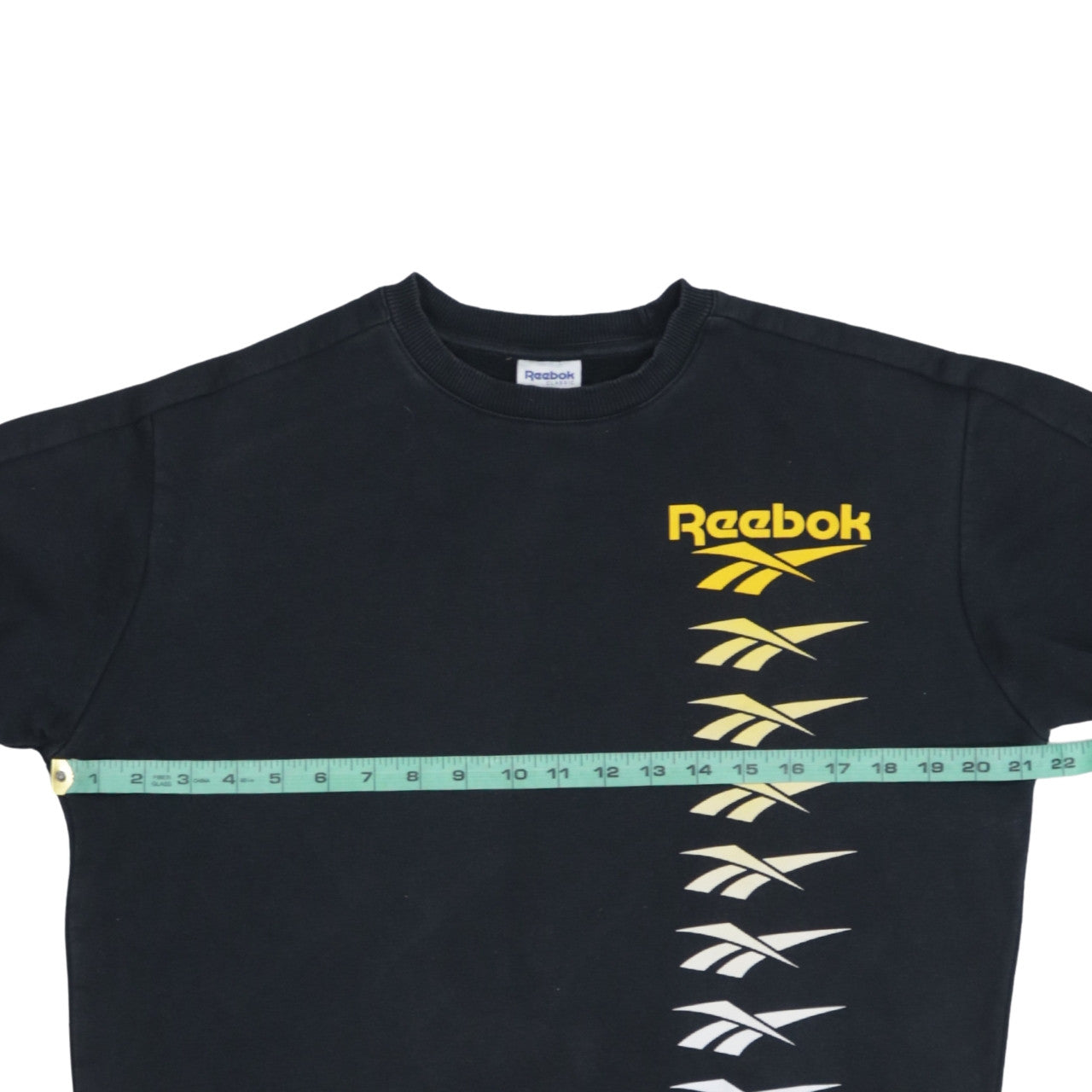 Mens UK Size L Reebok Black Pullover Sweatshirt