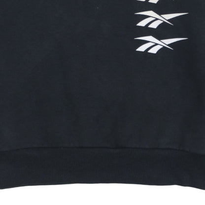 Mens UK Size L Reebok Black Pullover Sweatshirt