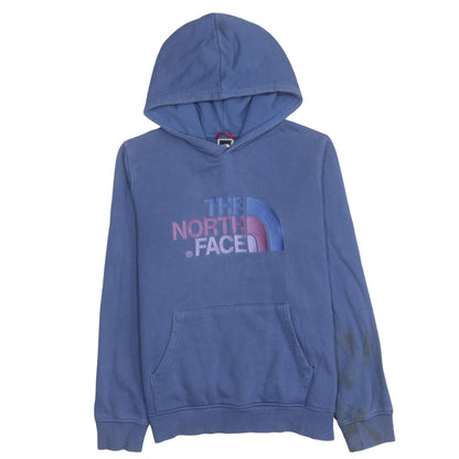 Girls UK Size L The North Face Blue Pullover Hoodie