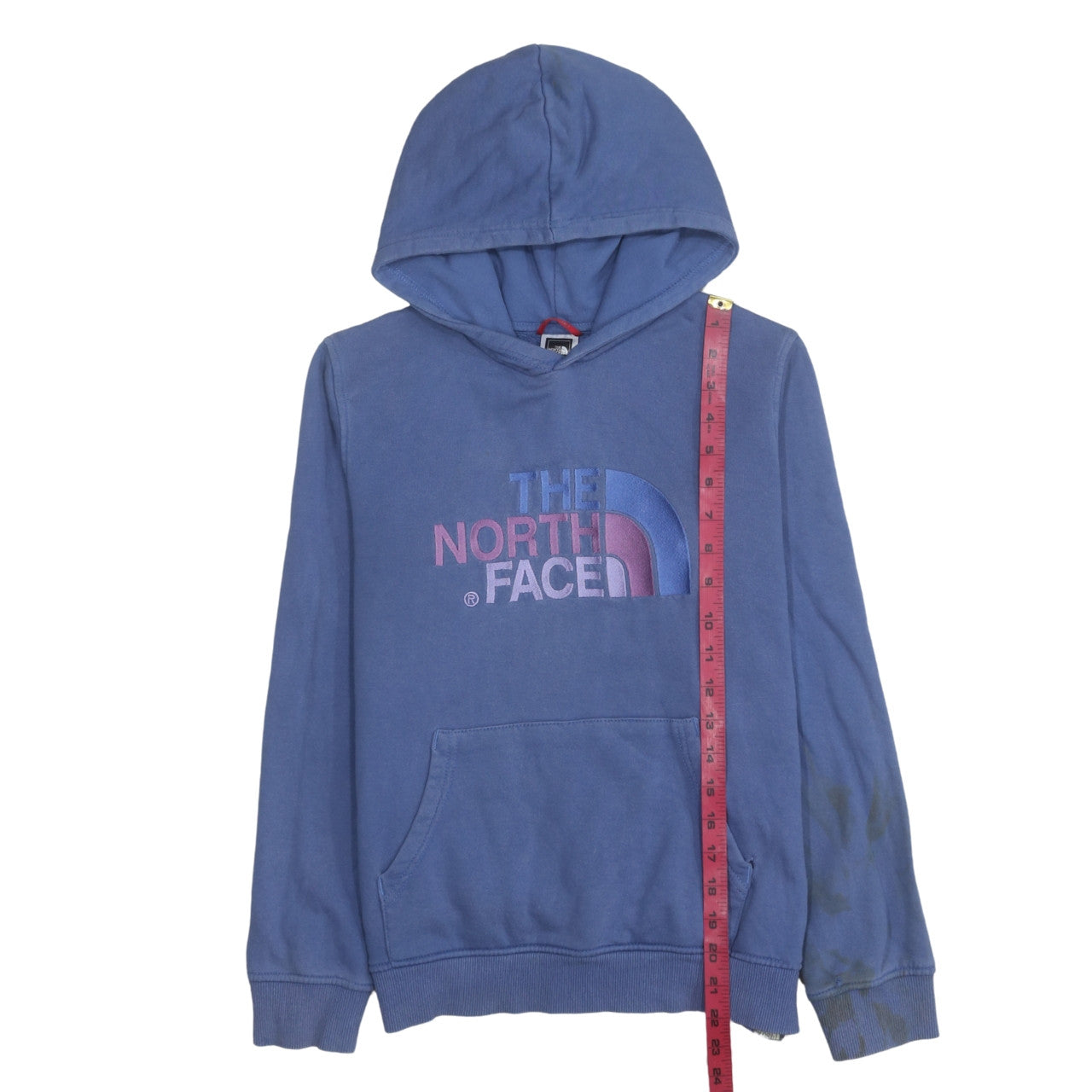 Girls UK Size L The North Face Blue Pullover Hoodie