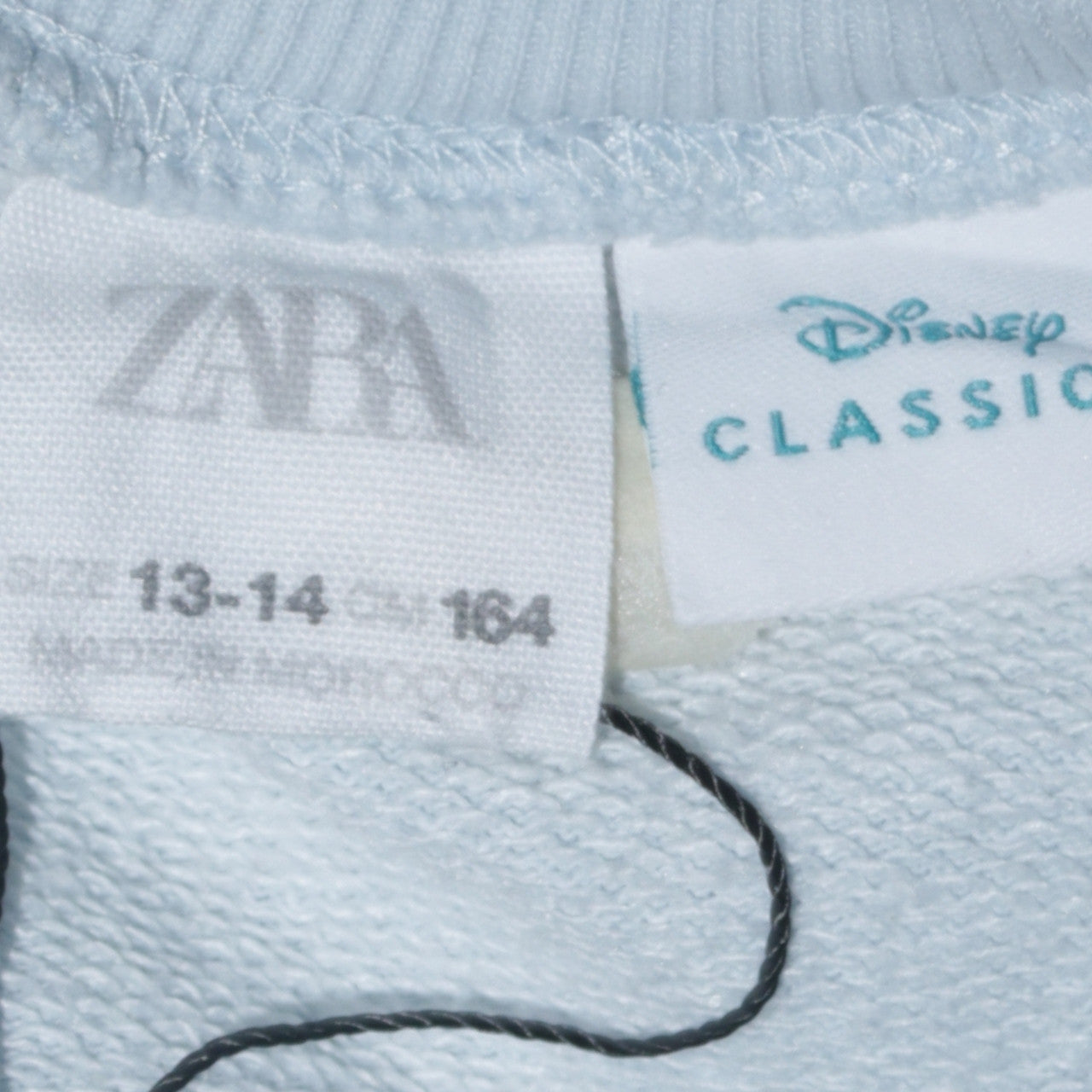 Girls UK Size 13-14 Years Zara Blue Pullover Sweatshirt