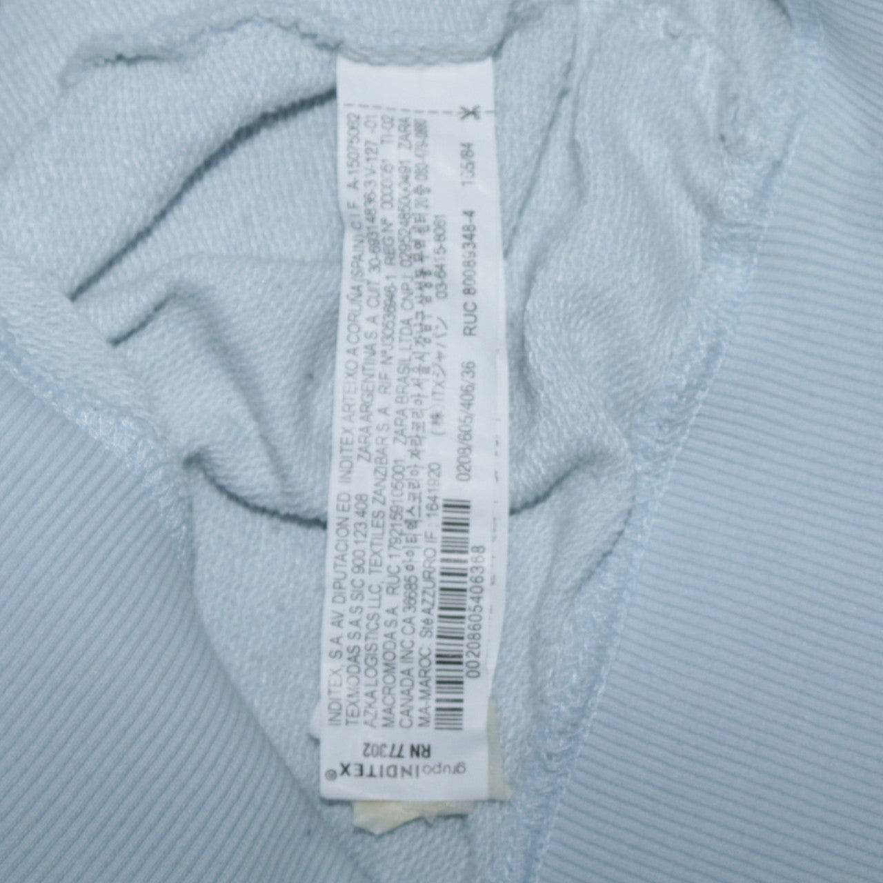 Girls UK Size 13-14 Years Zara Blue Pullover Sweatshirt