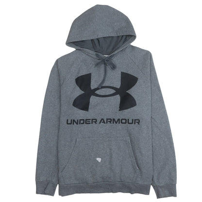 Mens UK Size XL Under armour Grey Pullover Hoodie
