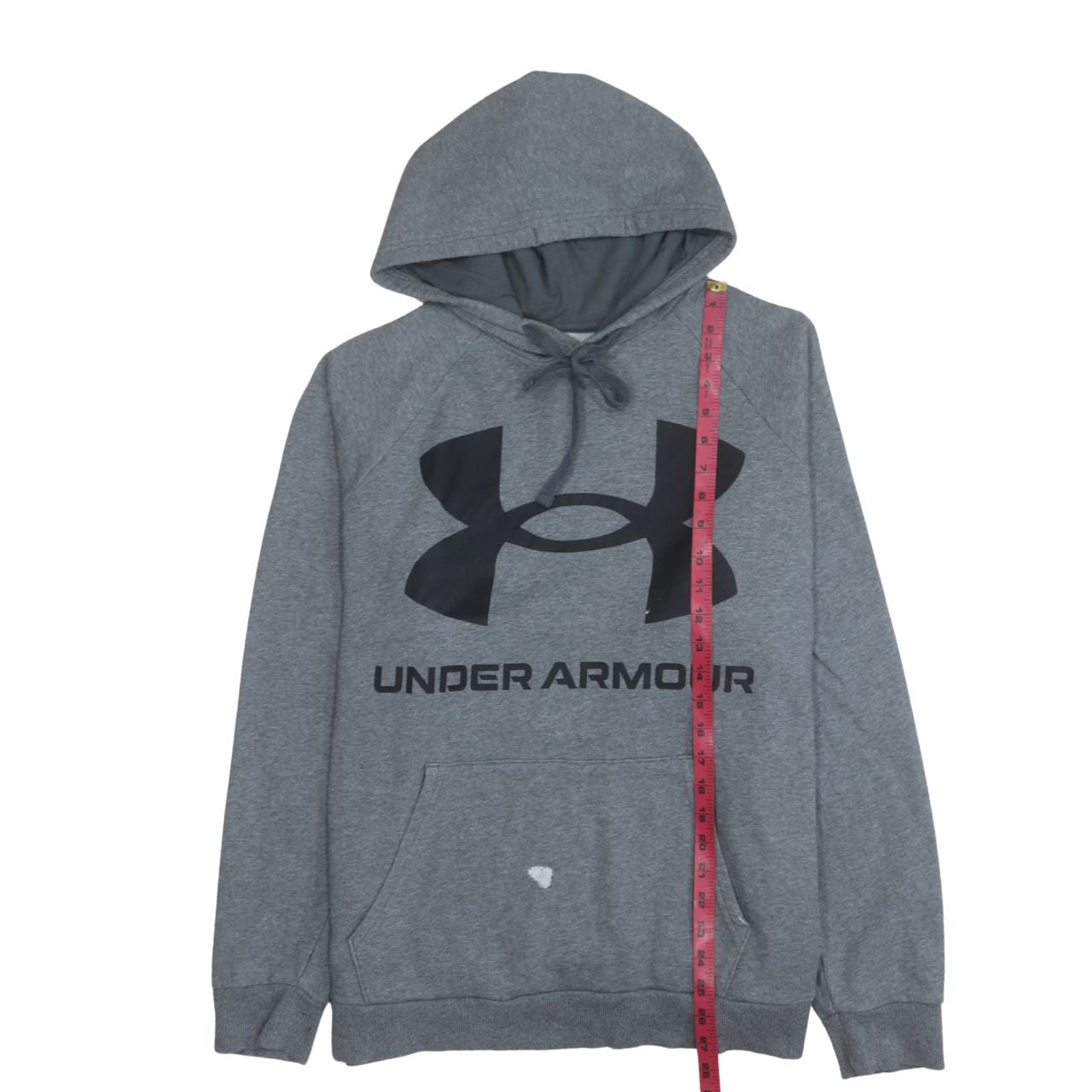 Mens UK Size XL Under armour Grey Pullover Hoodie