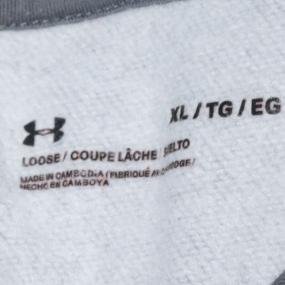 Mens UK Size XL Under armour Grey Pullover Hoodie
