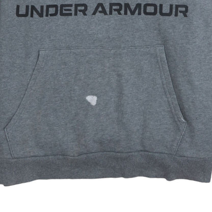 Mens UK Size XL Under armour Grey Pullover Hoodie