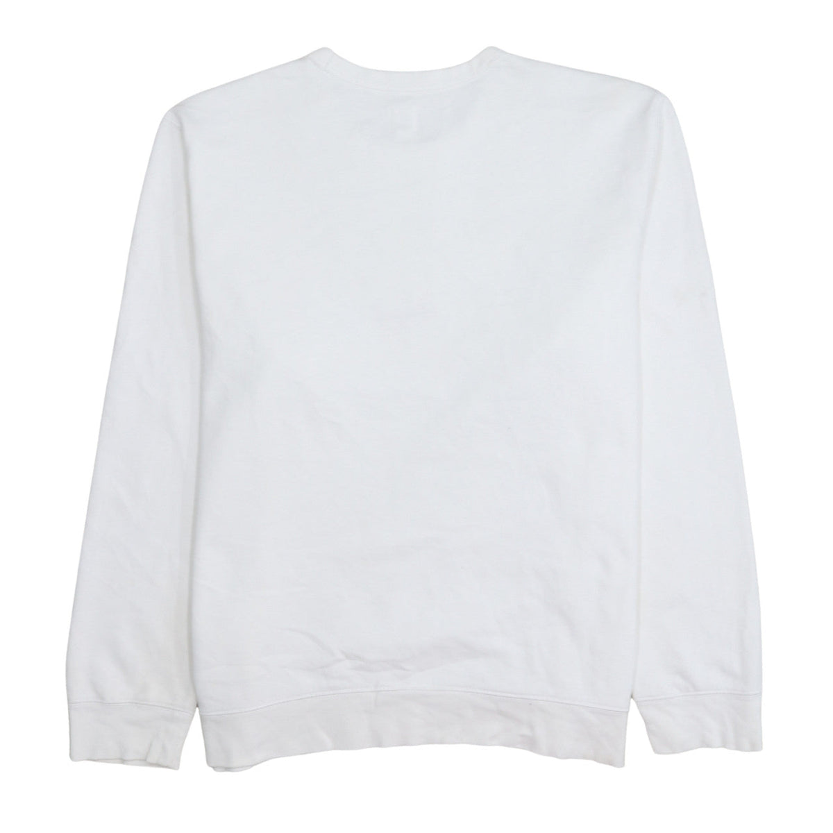 Gap Men’s White XL Logo Crew Neck Pullover Sweatshirt