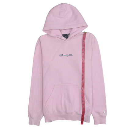Womens UK Size S Champion Pink Pullover Hoodie