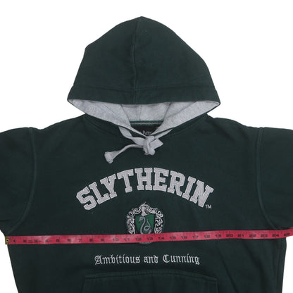 Unisex Adults UK Size XL Harry Potter Green Pullover Hoodie