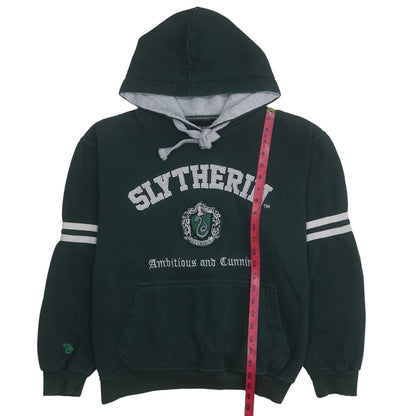 Unisex Adults UK Size XL Harry Potter Green Pullover Hoodie