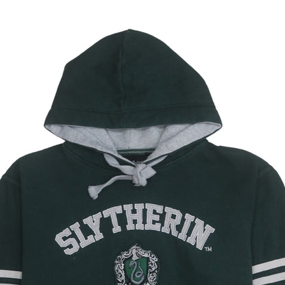 Unisex Adults UK Size XL Harry Potter Green Pullover Hoodie