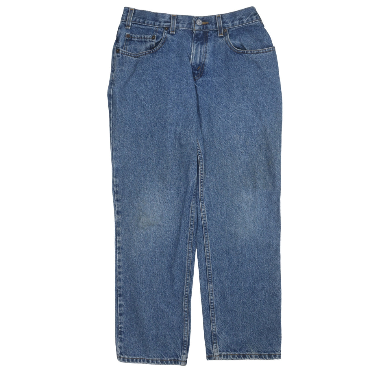 Mens UK Size M Levi's Relaxed Fit Straight Blue Jeans