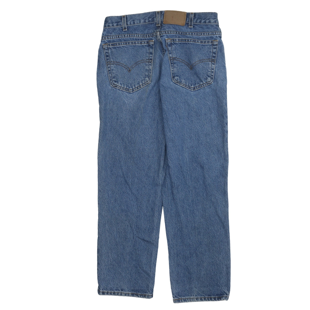 Mens UK Size M Levi's Relaxed Fit Straight Blue Jeans